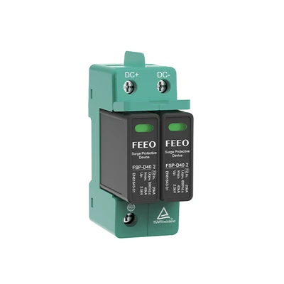 নির্মাতা dc সার্জ প্রটেক্টর ডিভাইস 2P 600VDC